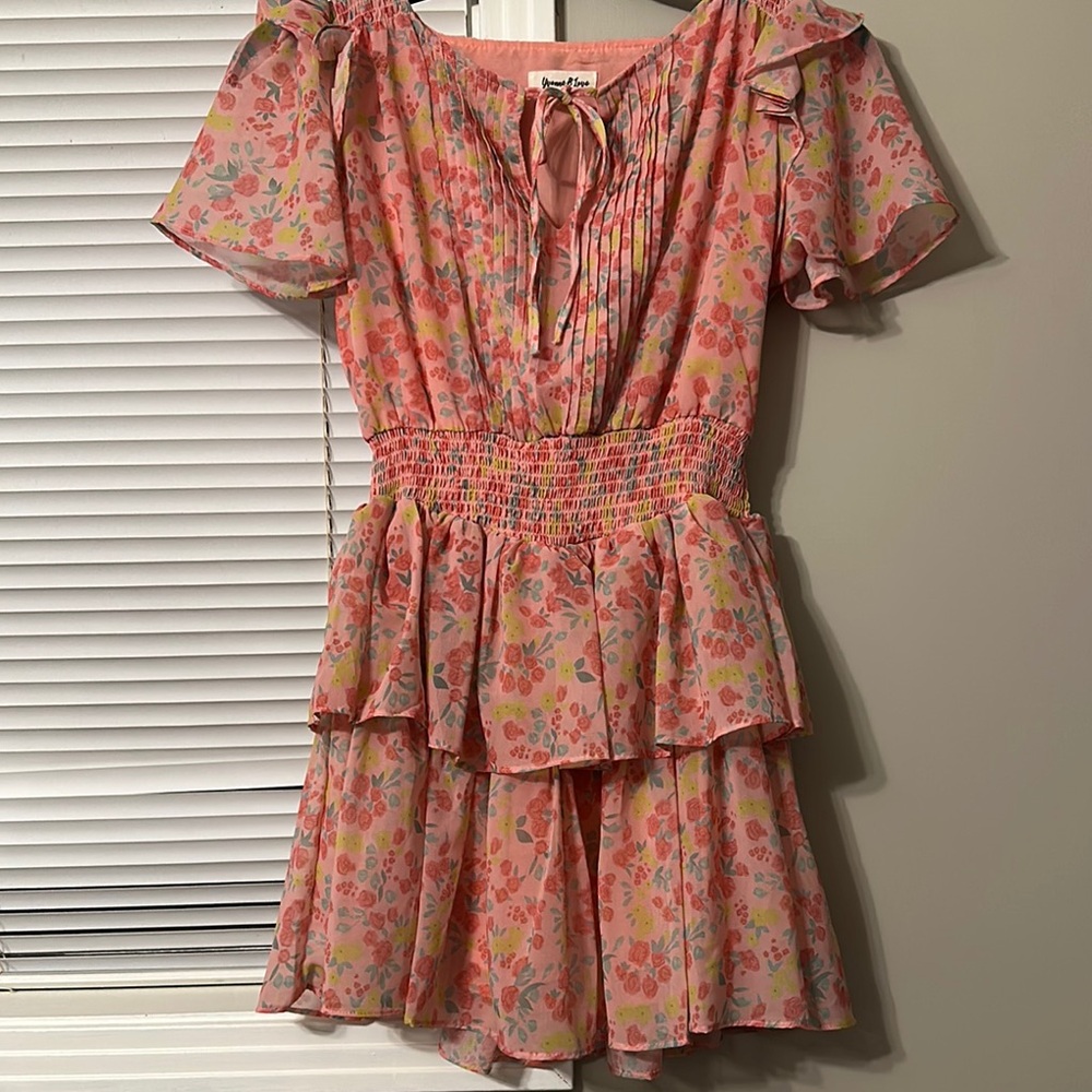Floral Pink Women’s Dress